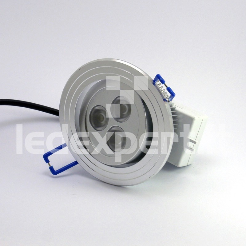 FFaretto a 3 Led - Bianco Caldo