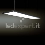 Pannello Led Rettangolare 1200 x 300 mm 70W - Bianco Caldo