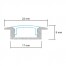 Profilo per Strisce Led - Super Slim Bordata